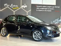 Usado Seat Ibiza Reference 90 CV (66 kW) 2015 Negro Berlina