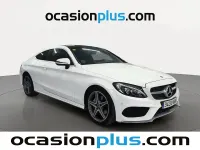 Usado Mercedes C220 AMG 170 CV (125 kW) 2018 Blanco Coupe