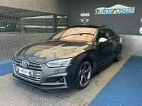 Usado Audi S5 Exclusive 354 CV (260 kW) 2018 Gris Coupe