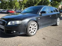 Usado Audi A4 S-Line 140 CV (102 kW) 2007 Negro Familiar