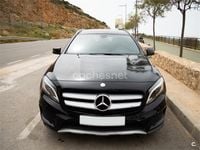 Usado Mercedes GLA200 AMG line 136 CV (100 kW) 2014 Negro SUV