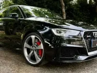 Usado Audi RS3 Sportback Advanced 400 CV (294 kW) 2019 Negro Utilitario