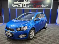Usado Chevrolet Aveo LT 95 CV (69 kW) 2013 Azul Berlina