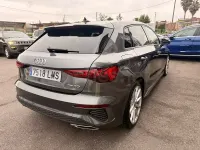Usado Audi A3 150 CV (110 kW) 2021 Gris / plata Berlina