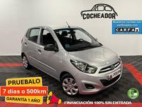 Usado Hyundai i10 Comfort 85 CV (62 kW) 2012 Gris / plata Utilitario