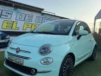 Usado Fiat 500 Lounge 69 CV (50 kW) 2016 Verde Berlina