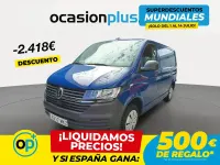 Usado VW T6.1 110 CV (80 kW) 2023 Azul Van
