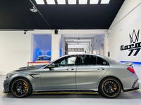 Usado Mercedes C63S AMG 510 CV (375 kW) 2021 Gris / plata Berlina