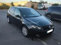 Usado VW Golf VI Advance 110 CV (80 kW) 2009 Negro Utilitario