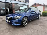 Usado Mercedes C220 194 CV (142 kW) 2019 Azul Familiar