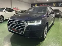Begagnad Audi Q7 S-Line 218 HK (160 kW) 2017 Blå SUV