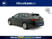 Usado Seat Leon Style 131 CV (96 kW) 2023 Negro Familiar