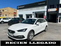Usado Seat Leon ST Style 150 CV (110 kW) 2021 Blanco Familiar