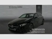 Usado Mercedes A200 AMG line 150 CV (110 kW) 2021 Negro Berlina