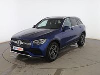 Usado Mercedes GLC300e AMG line 306 CV (225 kW) 2020 Azul SUV