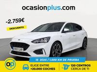 Usado Ford Focus ST-Line 125 CV (91 kW) 2020 Blanco Berlina