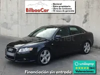 Usado Audi A4 S-Line 140 CV (102 kW) 2005 Negro Berlina