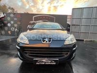 Usado Peugeot 407 Sport 136 CV (100 kW) 2008 Negro Berlina