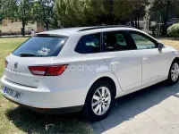 Usado Seat Leon ST Style 110 CV (80 kW) 2016 Blanco Familiar