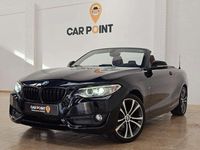 Usado BMW 218 Sport Line 150 CV (110 kW) 2016 Negro Descapotable