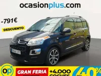 Usado Citroën C3 Picasso Feel 110 CV (80 kW) 2017 Negro Monovolumen