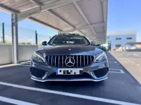 Usado Mercedes C220 AMG 170 CV (125 kW) 2015 Azul Familiar