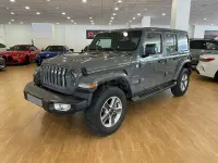 Usado Jeep Wrangler Sahara 200 CV (147 kW) 2020 Gris / plata SUV