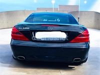 Usado Mercedes SL500 306 CV (225 kW) 2001 Negro Descapotable