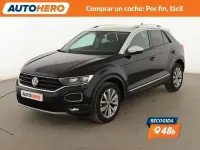Usado VW T-Roc Advance 115 CV (84 kW) 2019 Negro SUV