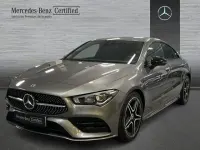 Usado Mercedes CLA200 AMG line 150 CV (110 kW) 2021 Gris montana Coupe