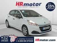 Usado Peugeot 208 Access 75 CV (55 kW) 2016 Blanco Utilitario