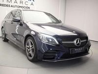 Usado Mercedes C220 194 CV (142 kW) 2019 Azul Familiar