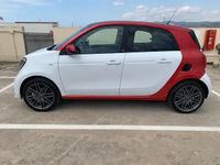Käytetty Smart ForFour Brabus 91 HP (66 kW) 2018 Valkoinen Viistoperä
