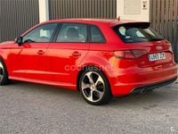 Usado Audi A3 S-Line 110 CV (80 kW) 2015 Rojo Berlina