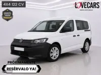 Usado VW Caddy 122 CV (89 kW) 2021 Blanco Monovolumen