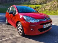 Usado Citroën C3 Attraction 68 CV (50 kW) 2016 Rojo Berlina