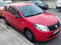 Brugt Dacia Sandero Base 75 HK (55 kW) 2010 Rød Sedan