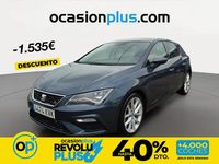 Usado Seat Leon FR 130 CV (95 kW) 2019 Gris