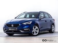 Usado Seat Leon FR 150 CV (110 kW) 2020 Azul Utilitario
