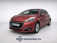 Usado Peugeot 208 Signature Sky 83 CV (61 kW) 2019 Rojo Utilitario