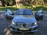 Usado Mercedes C220 170 CV (125 kW) 2012 Gris / plata Familiar