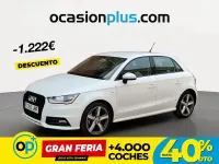 Usado Audi A1 S-Line 125 CV (91 kW) 2017 Blanco Utilitario