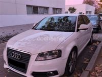 Usado Audi A3 S-Line 105 CV (77 kW) 2009 Blanco Utilitario