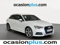 Usado Audi A3 Sportback S-Line 150 CV (110 kW) 2018 Blanco Utilitario