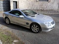 Usado Mercedes SL350 245 CV (180 kW) 2003 Gris / plata Descapotable