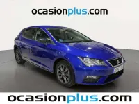 Usado Seat Leon Style 131 CV (96 kW) 2020 Azul Utilitario