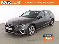 Usado Audi A4 S-Line 190 CV (139 kW) 2020 Gris Familiar