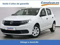 Usado Dacia Sandero Essentiel 75 CV (55 kW) 2019 Blanco Utilitario