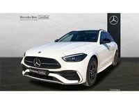 Usado Mercedes C300e AMG line 313 CV (230 kW) 2022 Blanco Familiar