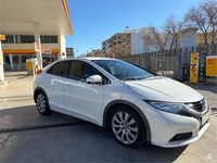 Usado Honda Civic Sport 120 CV (88 kW) 2013 Blanco Berlina